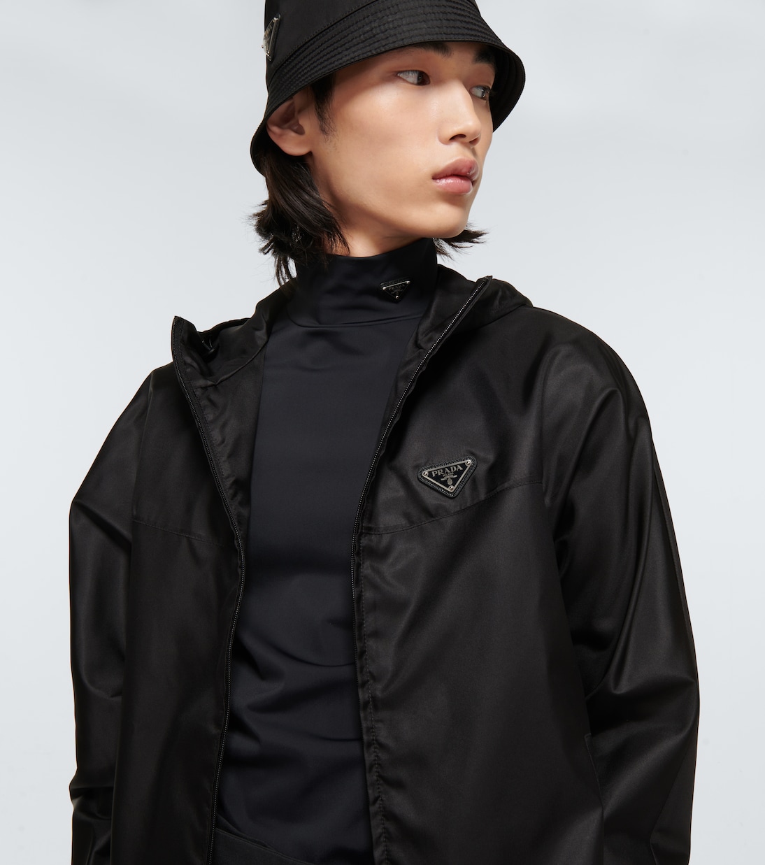 Trainingsjacke aus Seide | Prada