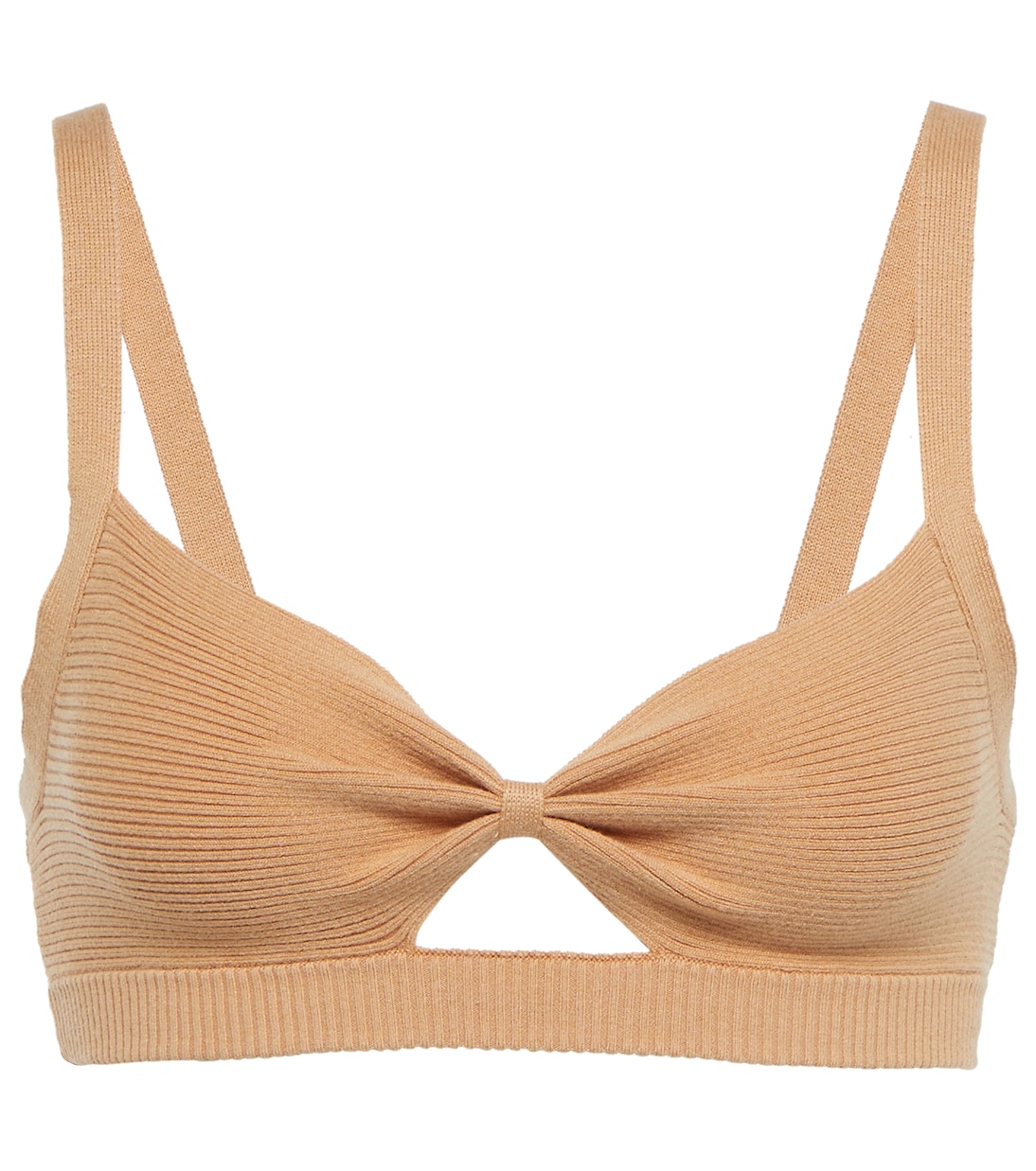Bralette Cinch in maglia a coste | Live The Process