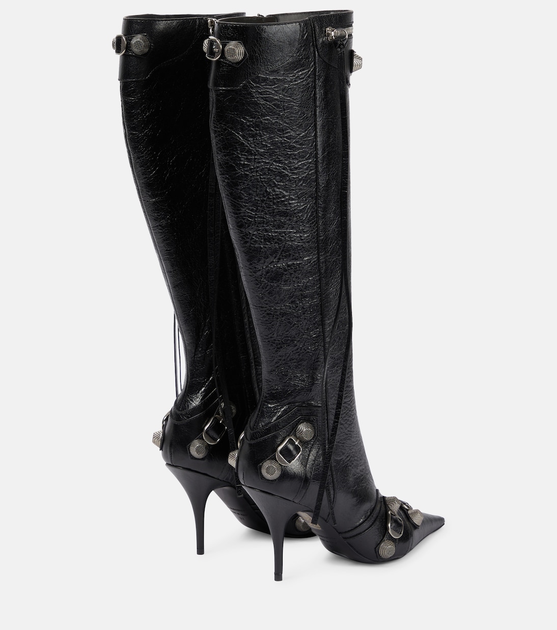 Stiefel Cagole aus Leder | Balenciaga
