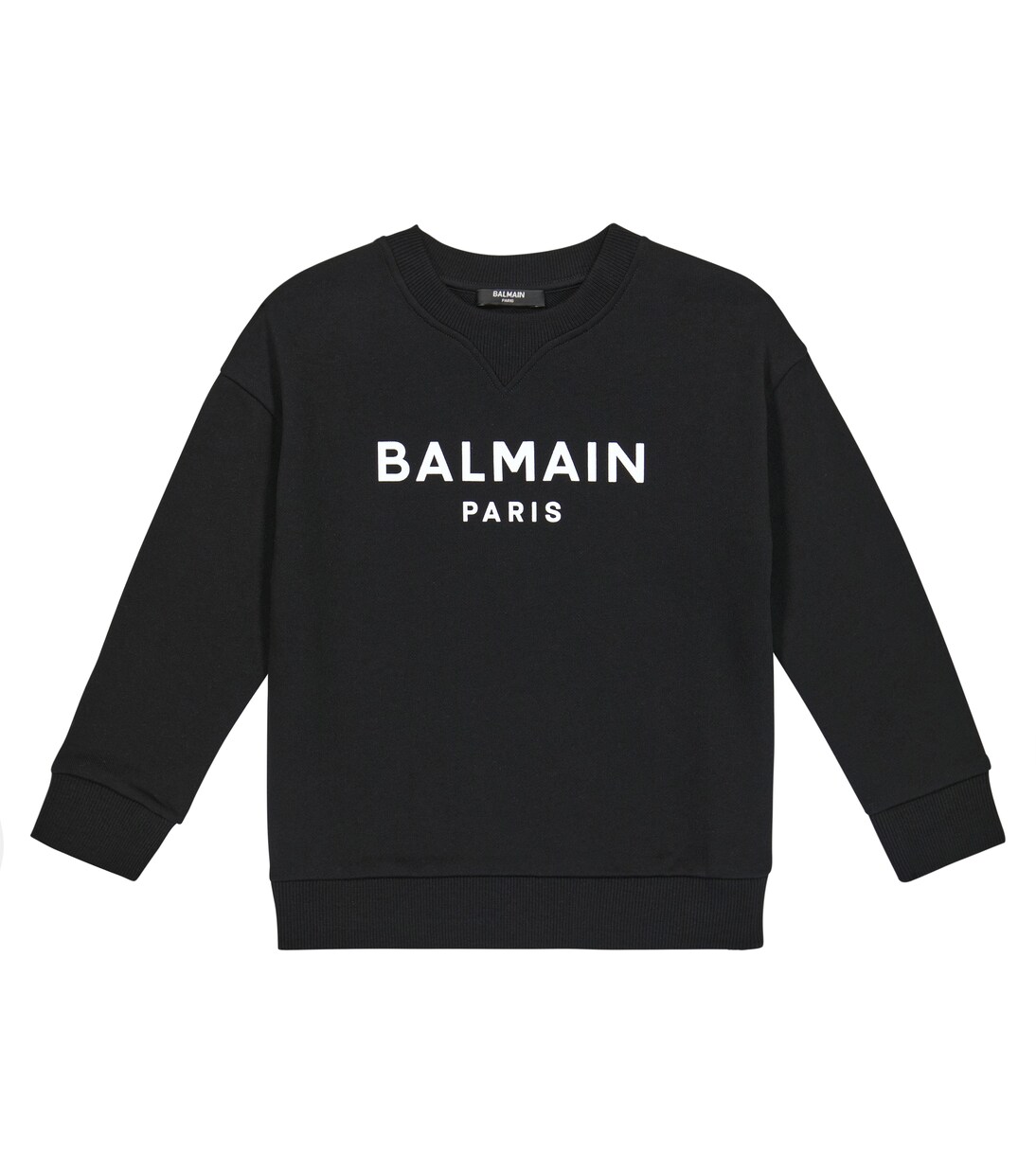 Sudadera de algodón con logo | Balmain Kids