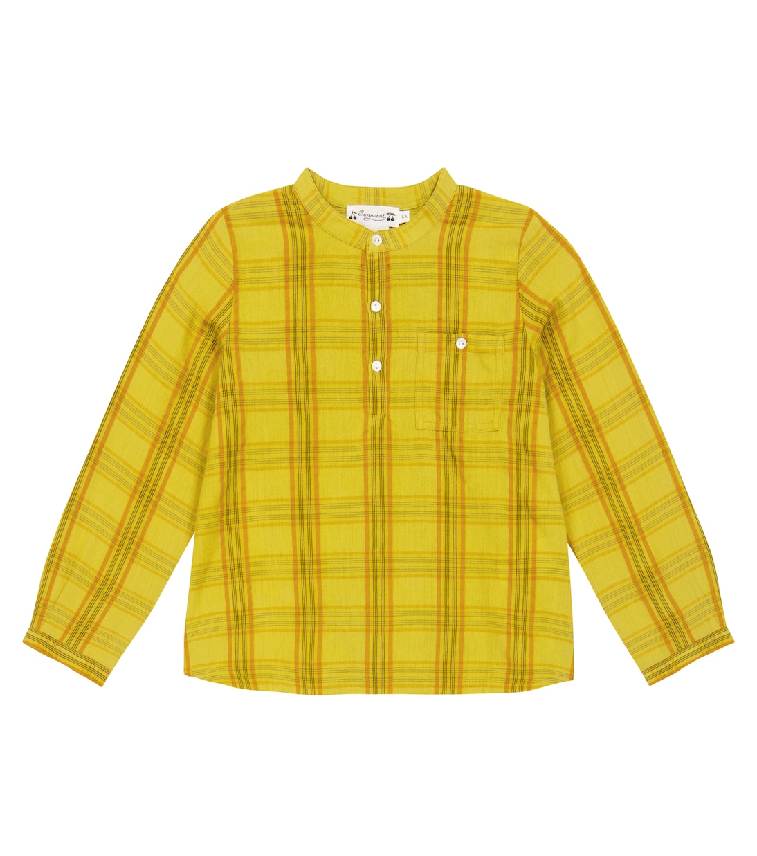 Camisa de algodón a cuadros | Bonpoint