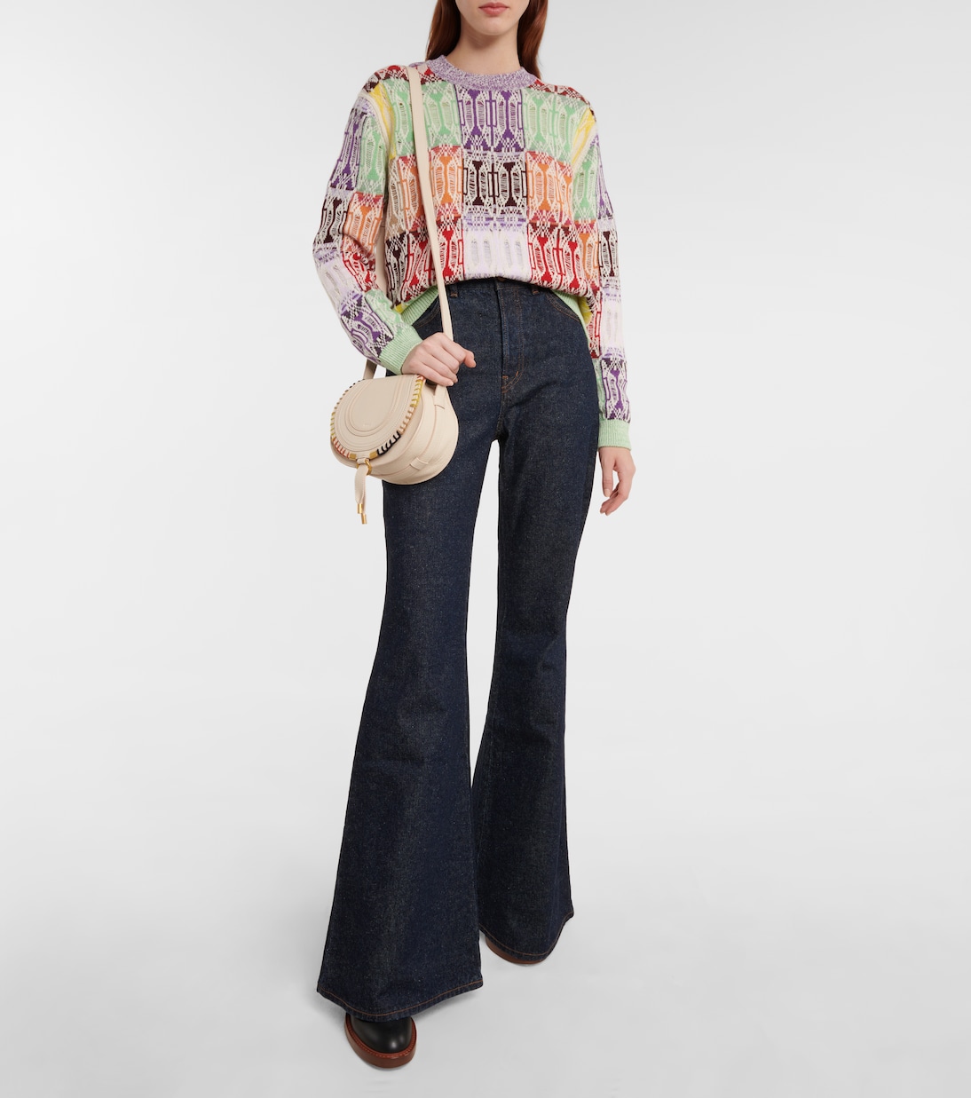 Jersey en jacquard de cachemir y lana | Chloé