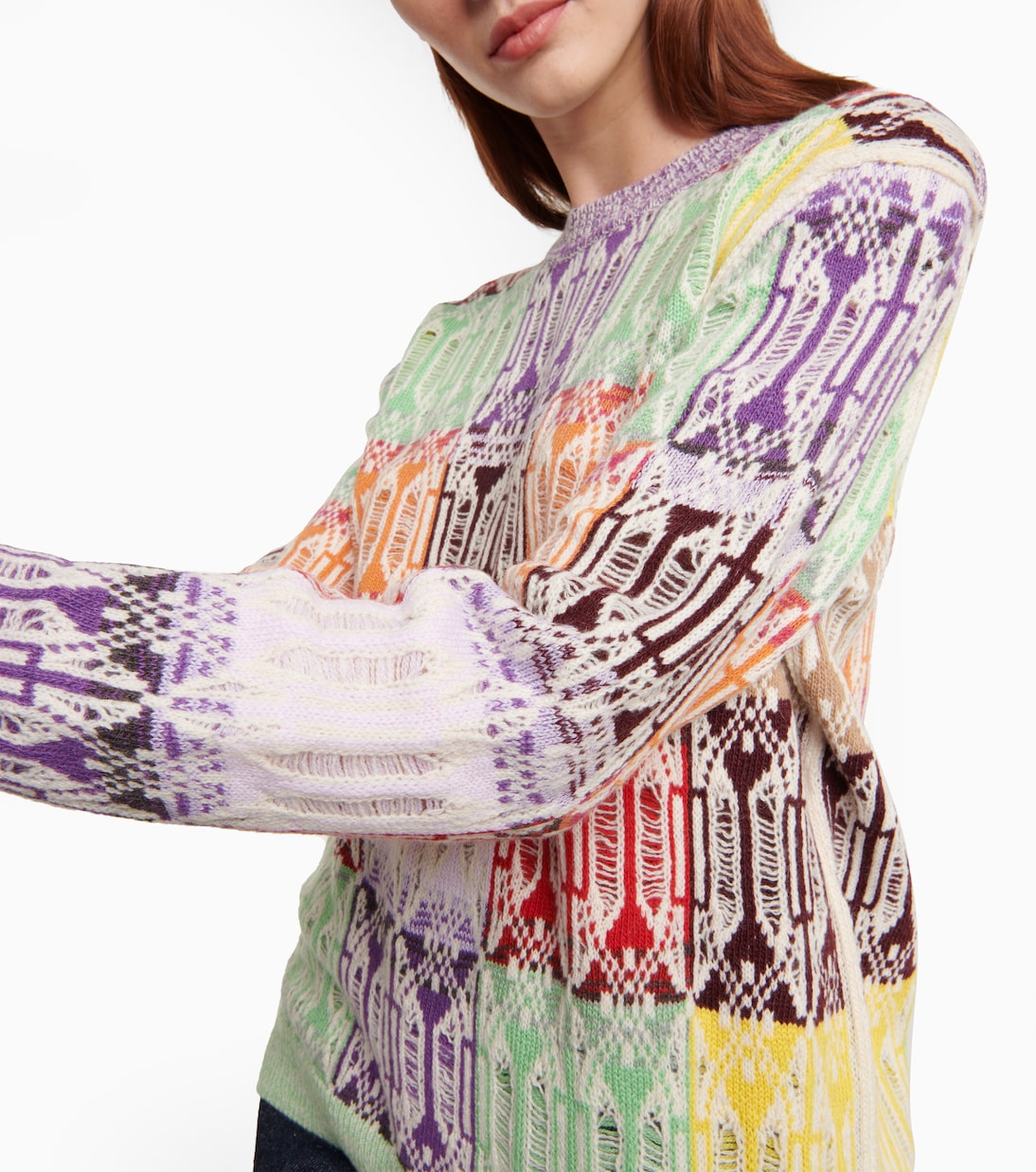 Jersey en jacquard de cachemir y lana | Chloé