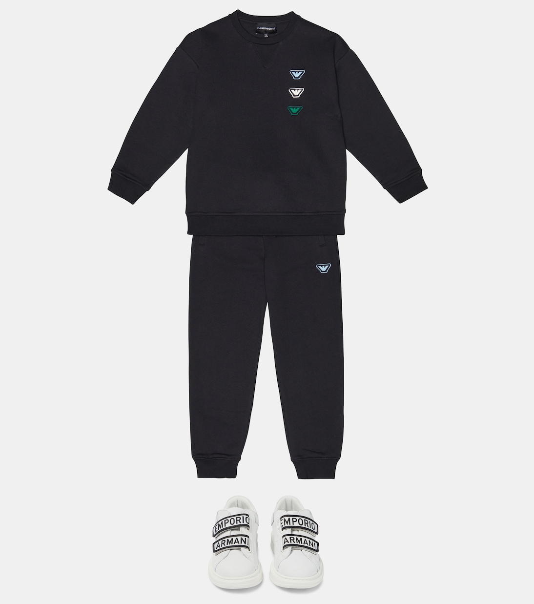 Jogginganzug aus einem Baumwollgemisch | Emporio Armani Kids