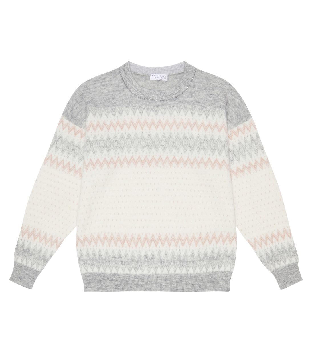 Pullover aus Mohair und Wollgemisch | Brunello Cucinelli Kids