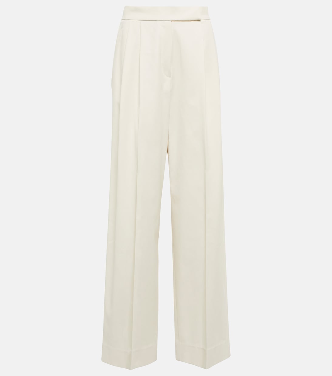 High-Rise-Hose aus einem Baumwollgemisch | Brunello Cucinelli