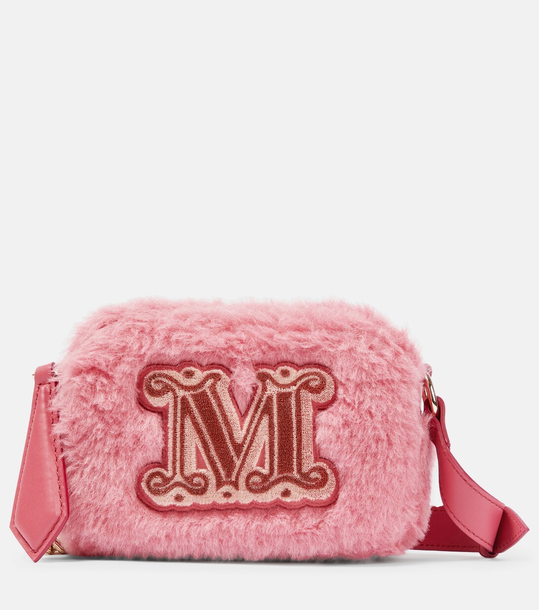 Borsa a tracolla in tessuto teddy | Max Mara