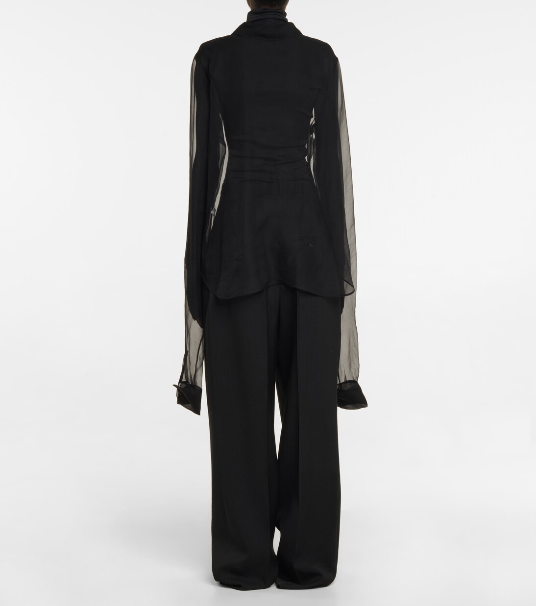 Bluse Alastor aus Seidenorganza | The Row