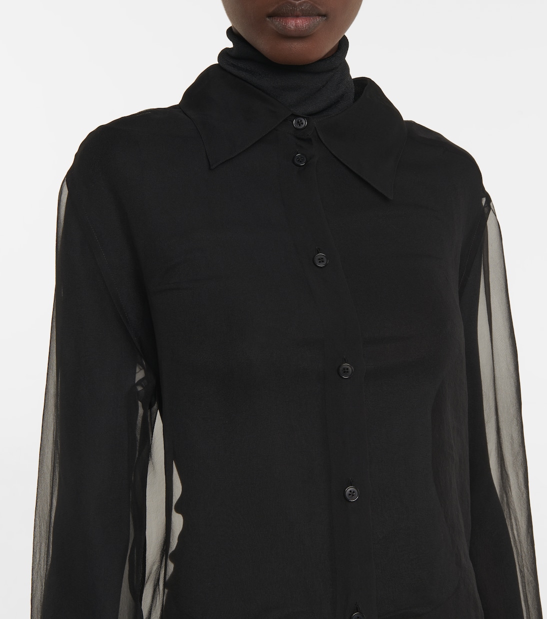 Bluse Alastor aus Seidenorganza | The Row