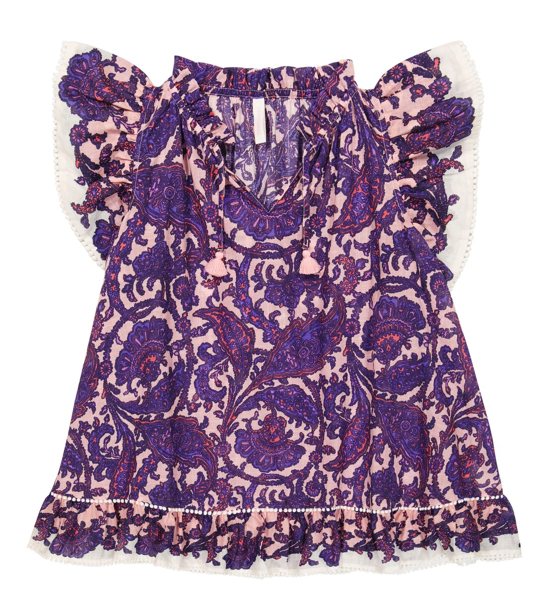 Robe Tiggy en coton à fleurs | Zimmermann Kids