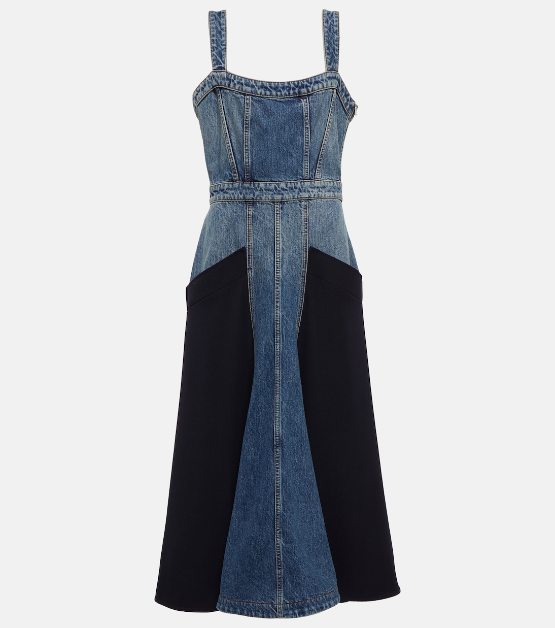 Robe midi en jean | Chloé