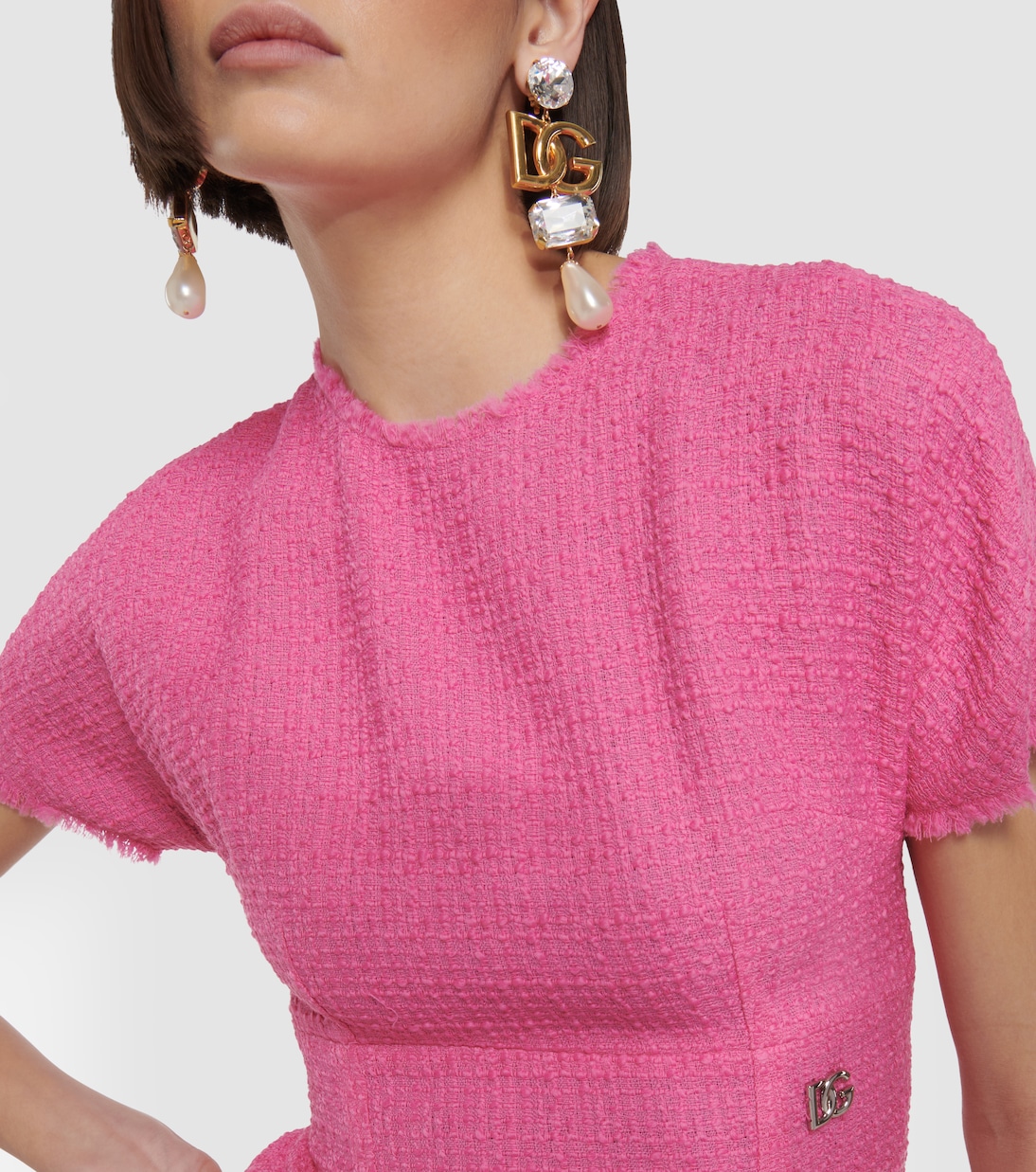 Vestido corto de tweed | Dolce&Gabbana