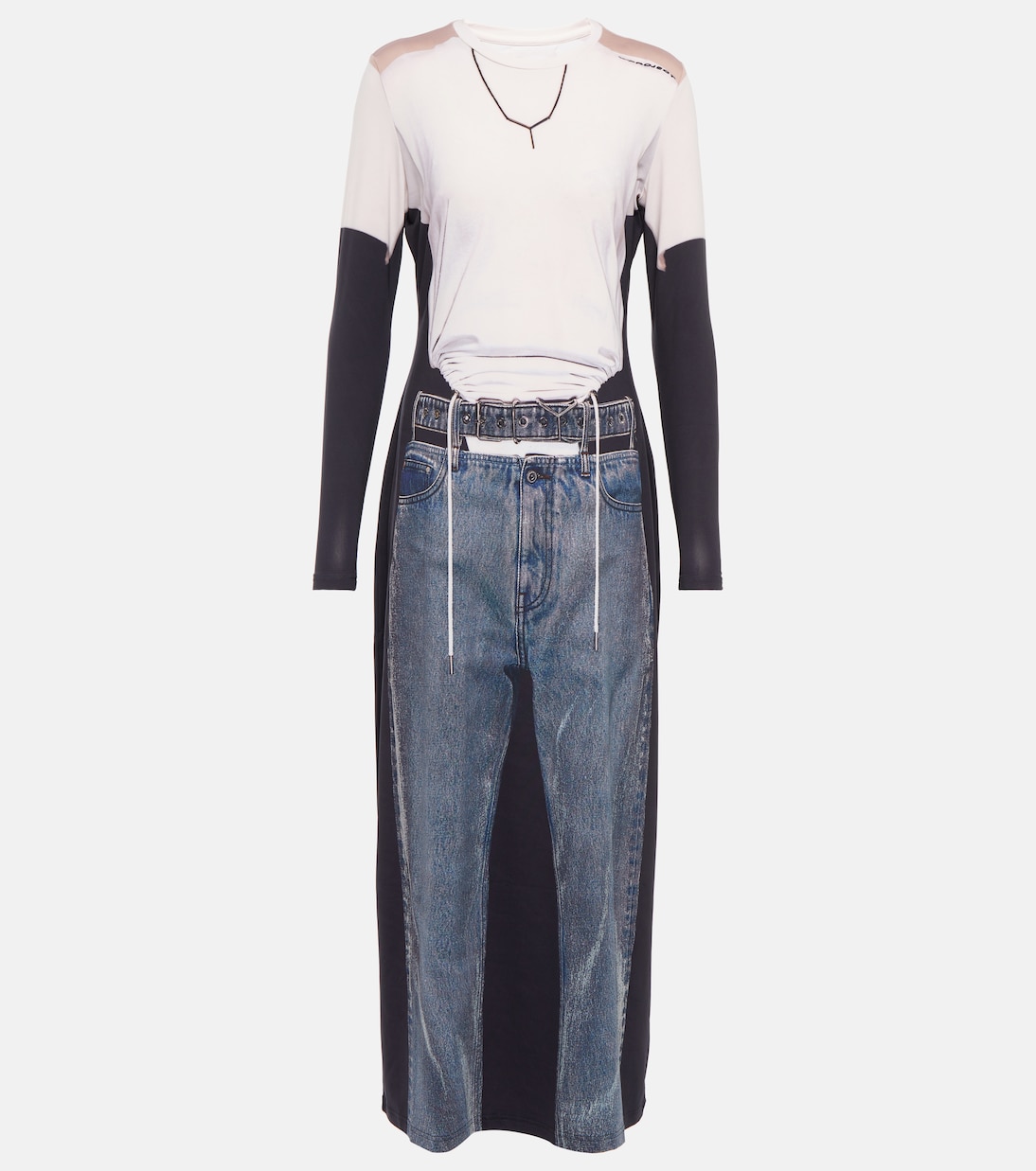 x Jean Paul Gaultier Trompe L'Oeil maxi dress | Y/Project