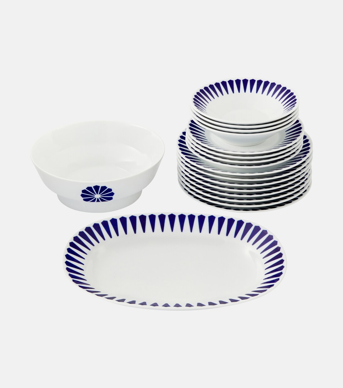Estrela 18-piece dinner service | Sargadelos