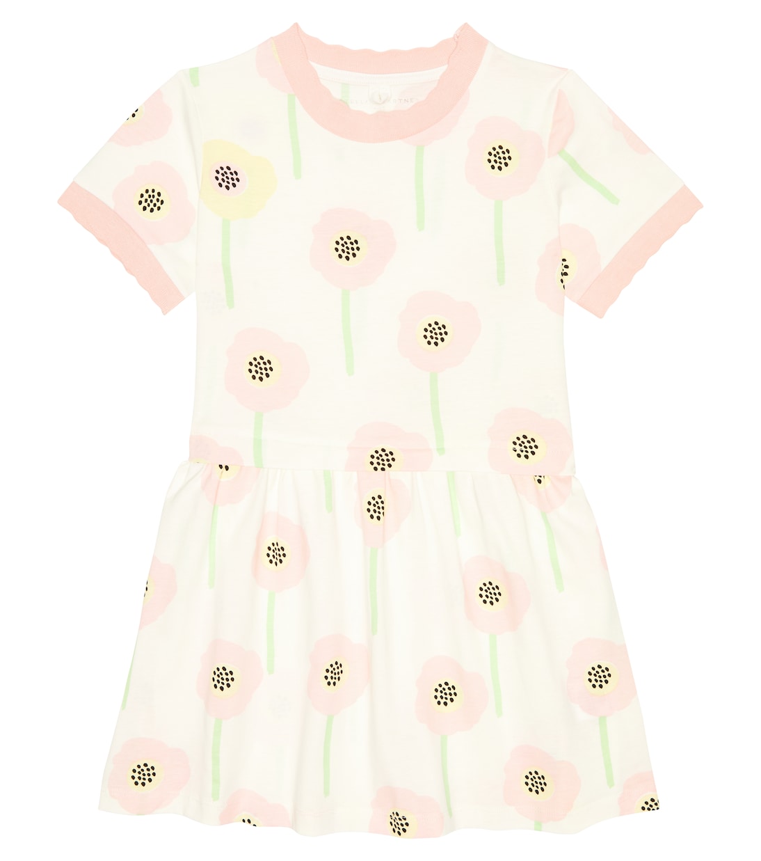 Bedrucktes Kleid aus Baumwolle | Stella McCartney Kids