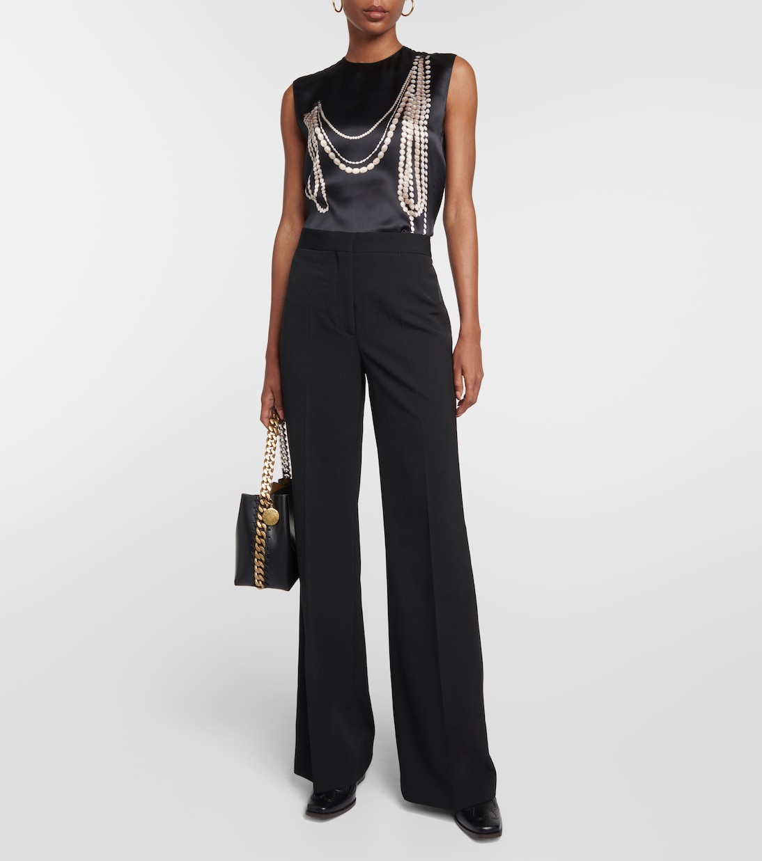 Pantalon en laine mélangée | Stella McCartney