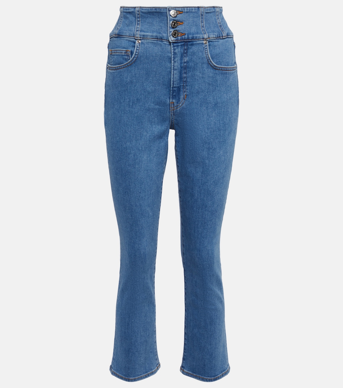 Carly high-rise kick-flare jeans | Veronica Beard
