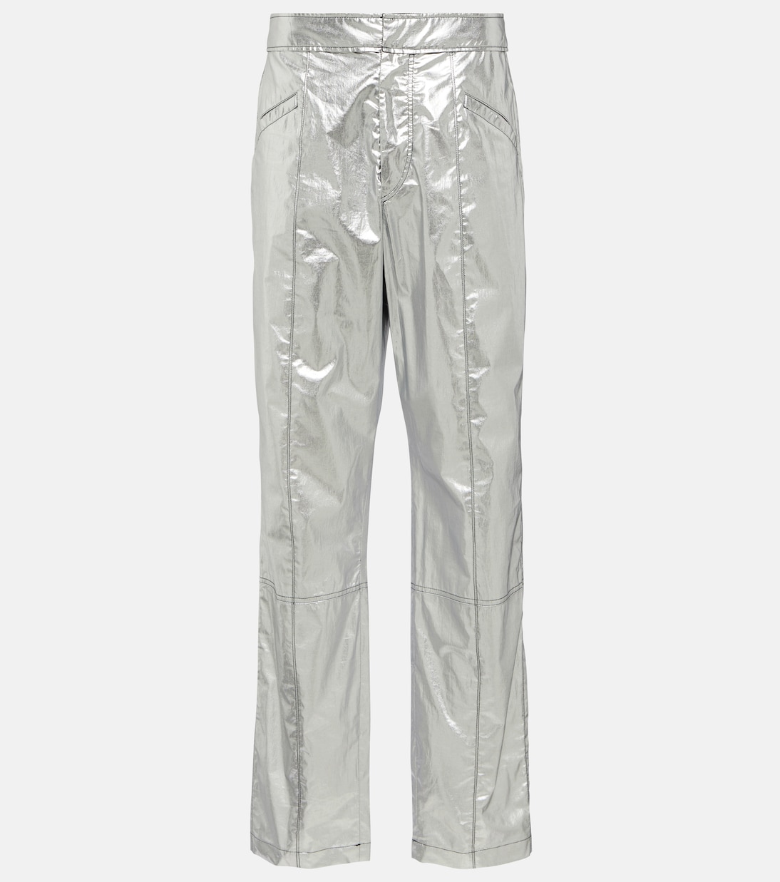 Pantalones Anea de algodón revestido | Isabel Marant