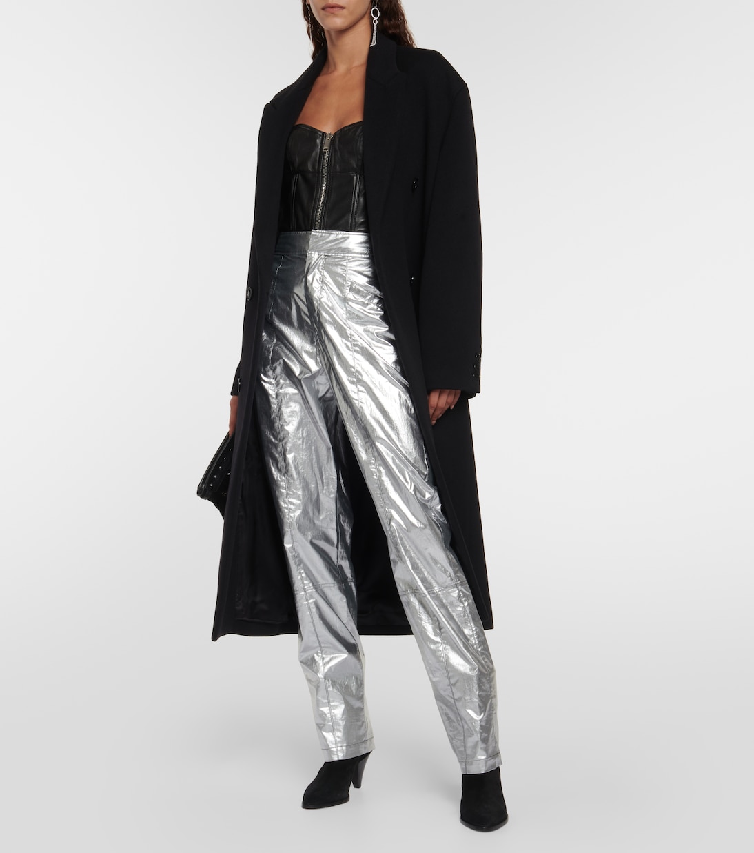 Pantalones Anea de algodón revestido | Isabel Marant
