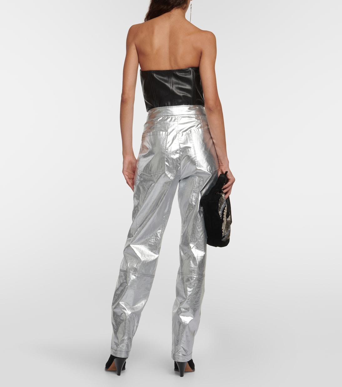 Pantalones Anea de algodón revestido | Isabel Marant