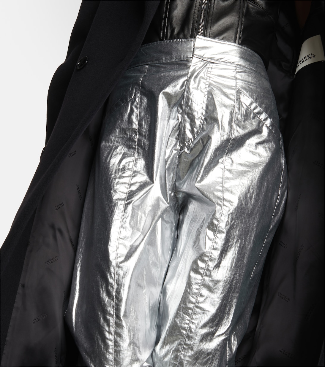 Pantalones Anea de algodón revestido | Isabel Marant