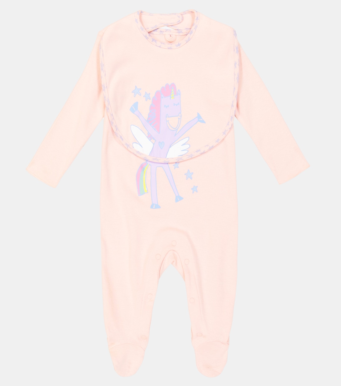 Bébé – Set grenouillère et bavoir | Stella McCartney Kids