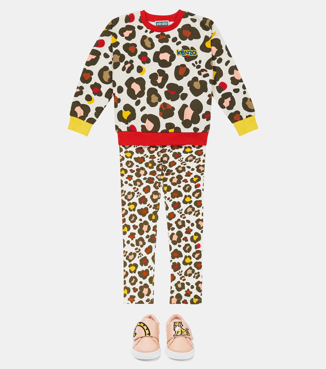 Leggings en mezcla de algodón | Kenzo Kids