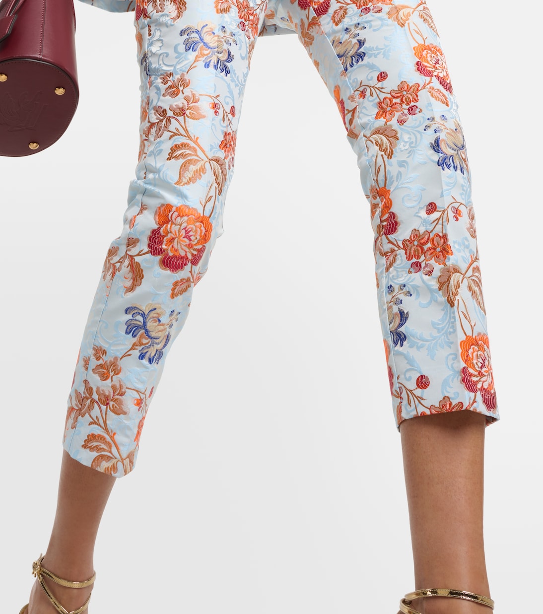 Pantalon en jacquard à fleurs | Etro