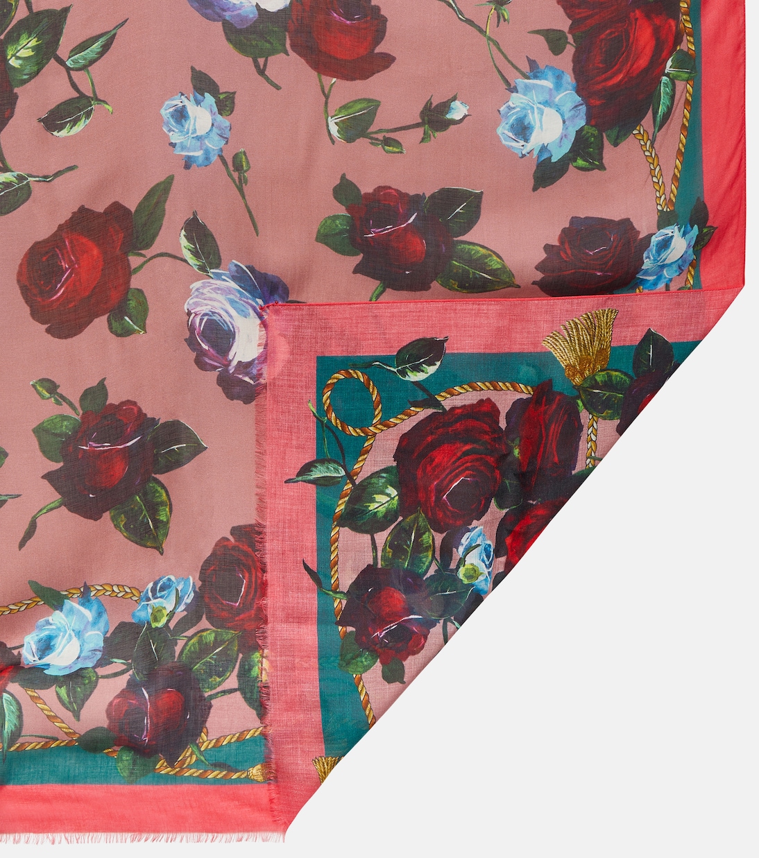 Pañuelo de cachemir y modal estampado | Dolce&Gabbana