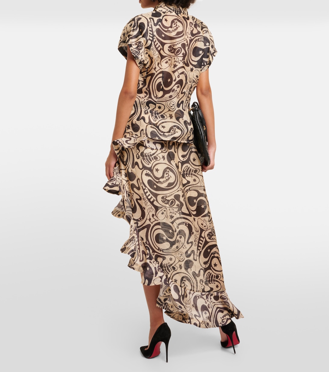 Blouse Matchmaker en lin et soie | Zimmermann
