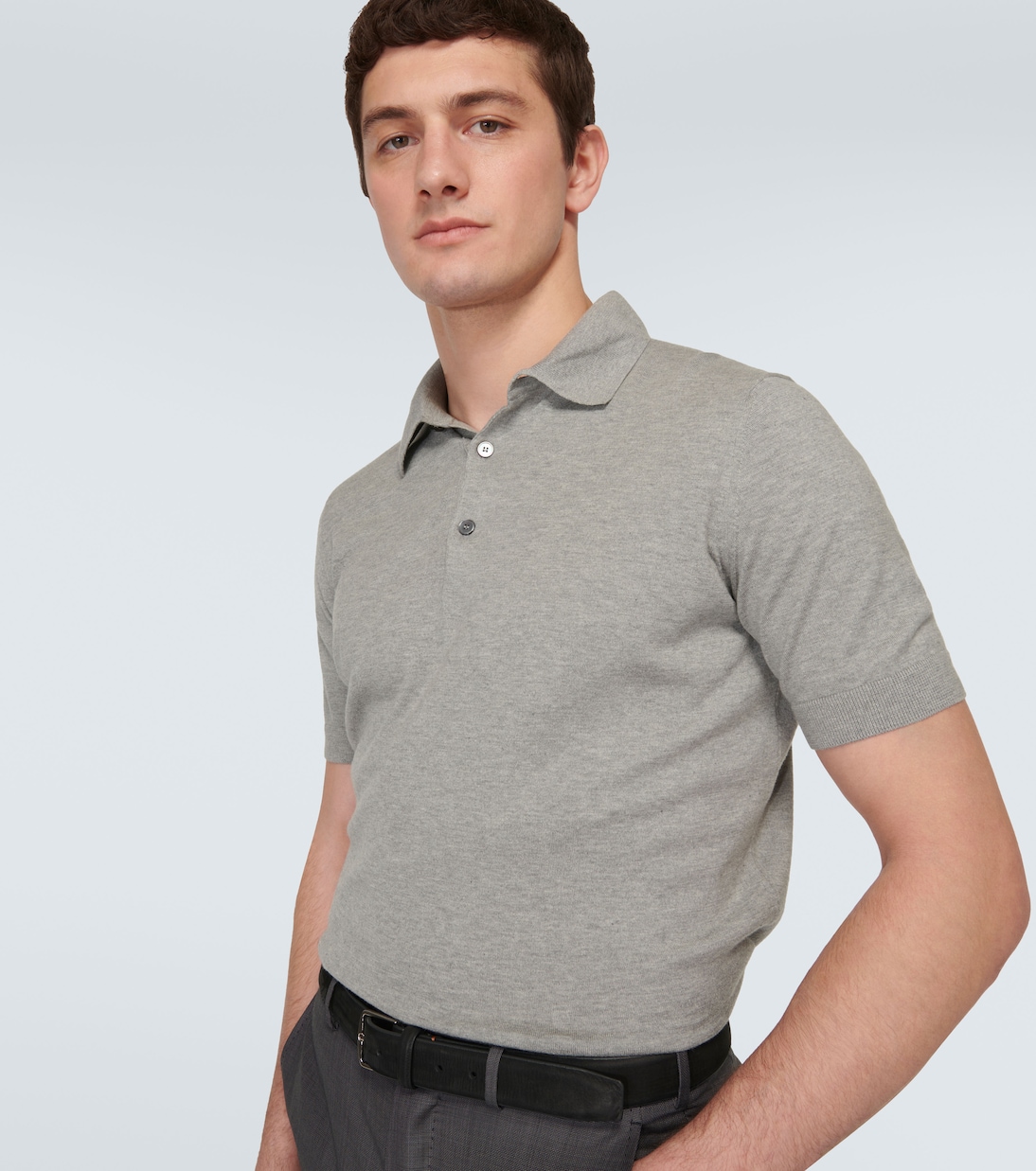Polo in maglia di cotone | Zegna