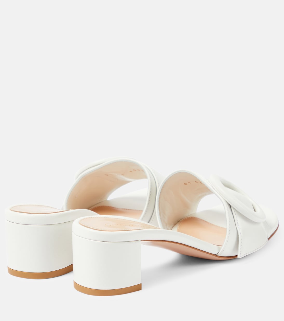 Pantoletten aus Leder | Gianvito Rossi