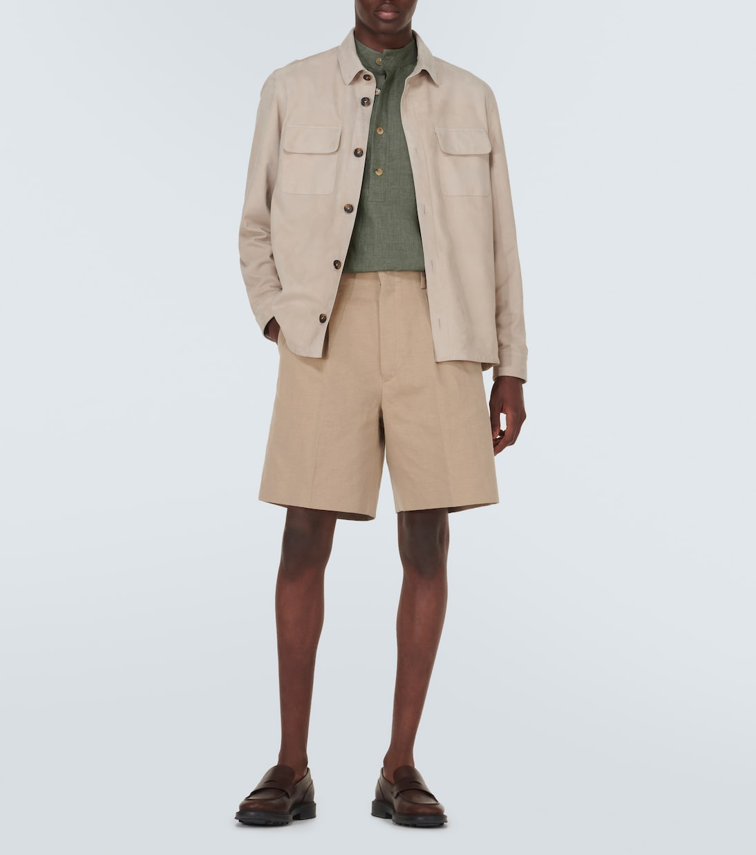 Surchemise en daim | Loro Piana