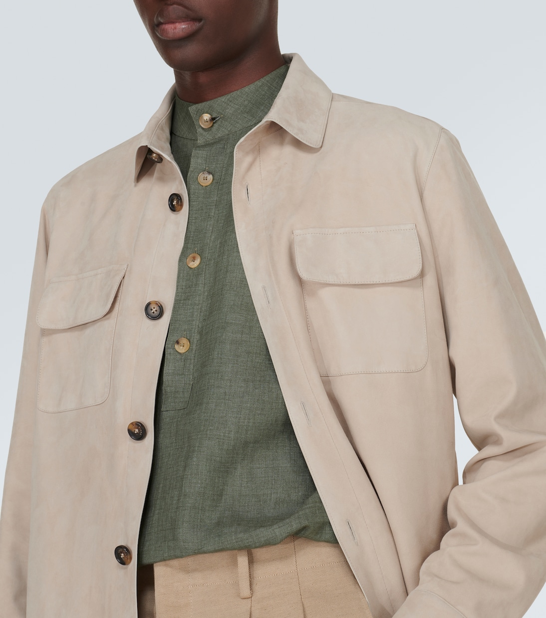 Surchemise en daim | Loro Piana