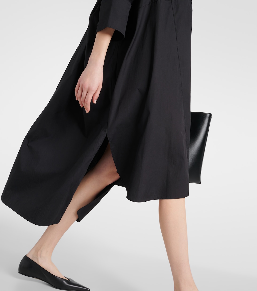 Dania cotton poplin shirt dress | Joseph