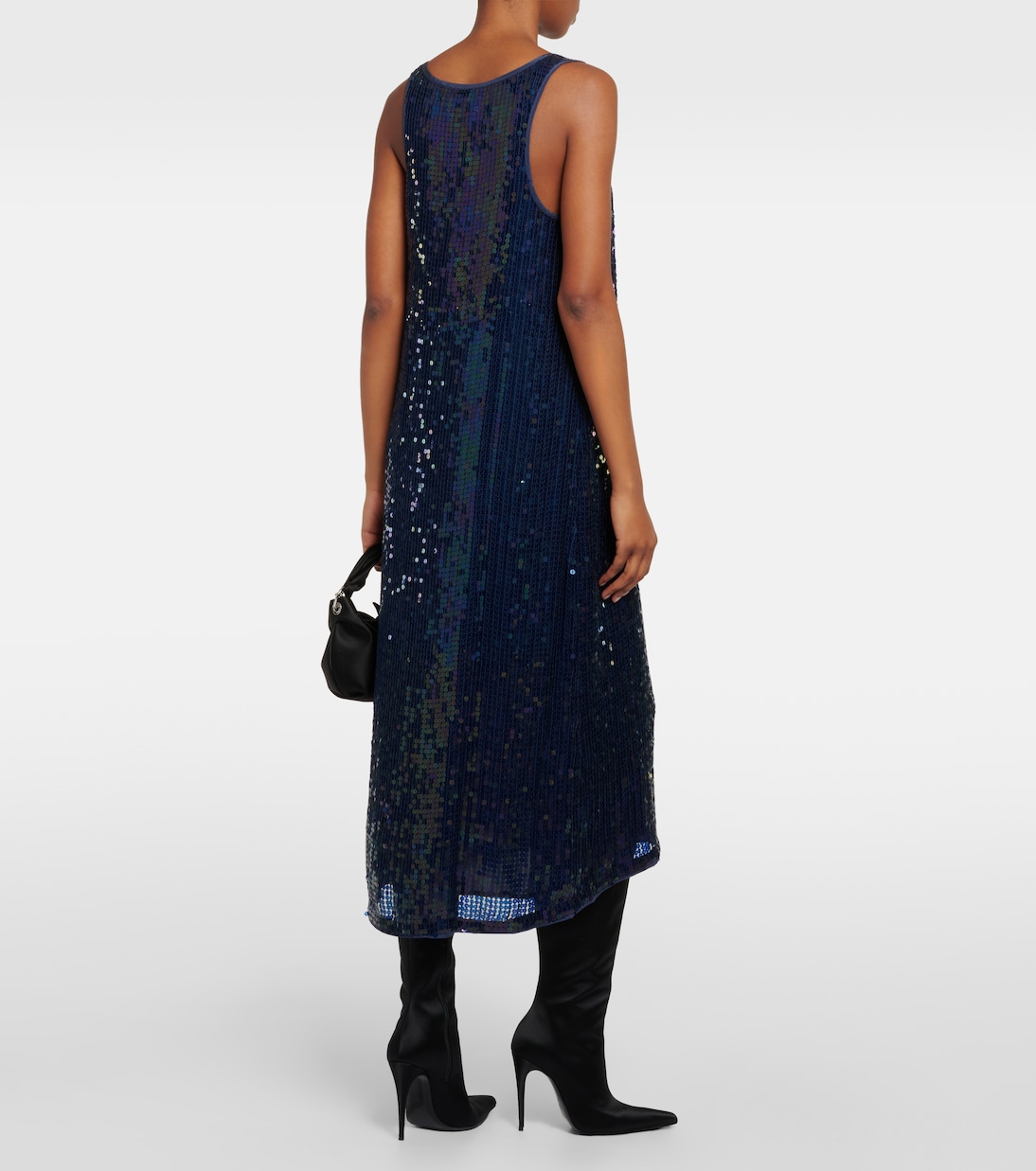 Vestido midi Alena con lentejuelas | Velvet