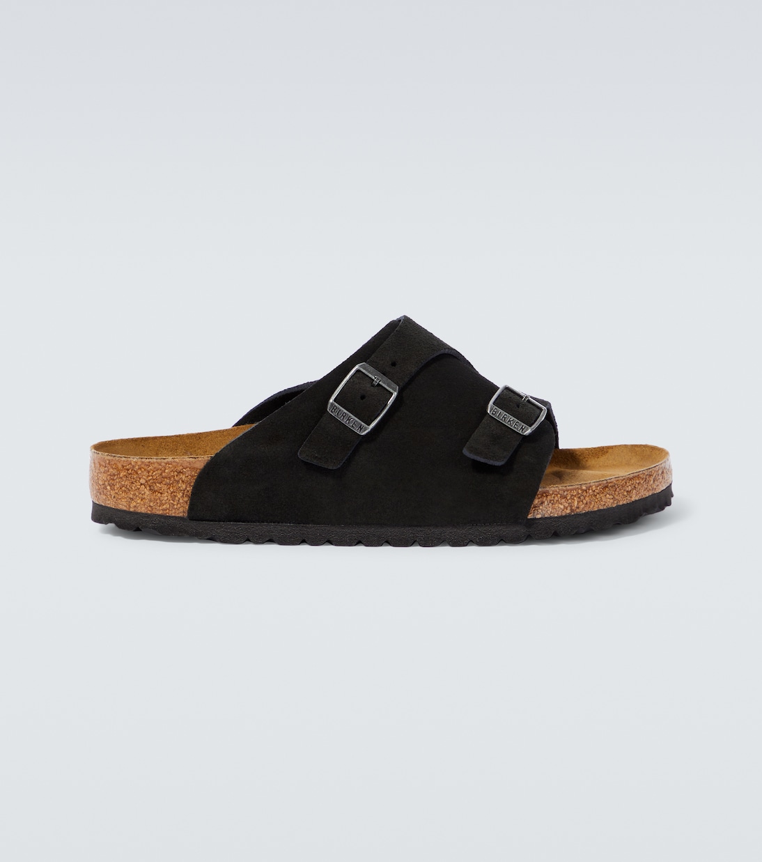 Pantoletten Zürich aus Veloursleder | Birkenstock