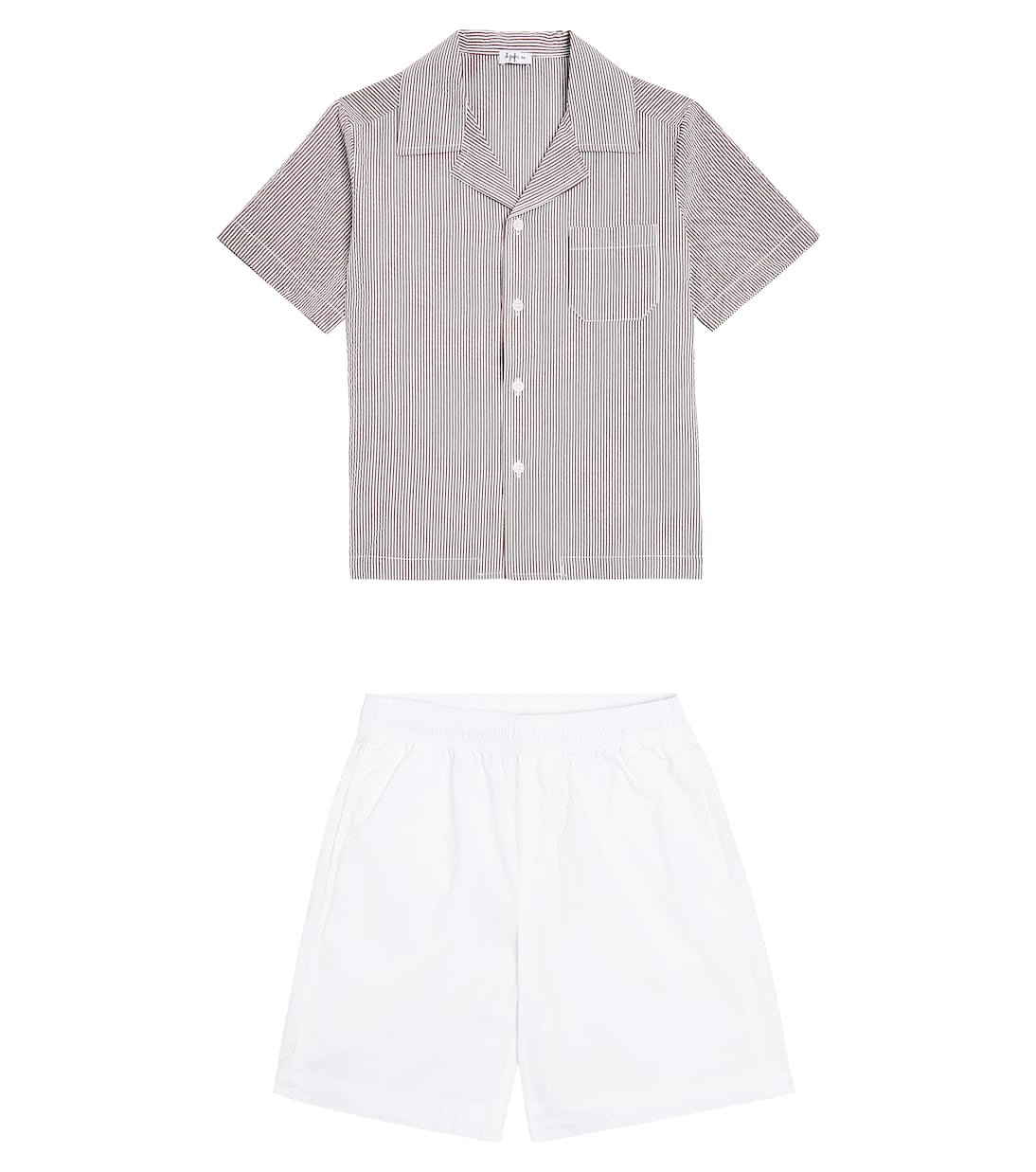 Set aus Hemd und Bermuda-Shorts | Il Gufo