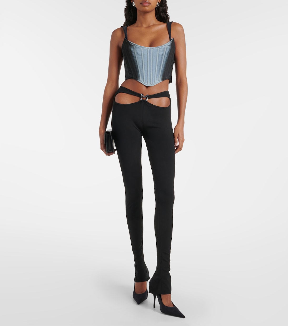 Leggings con aberturas | Mugler