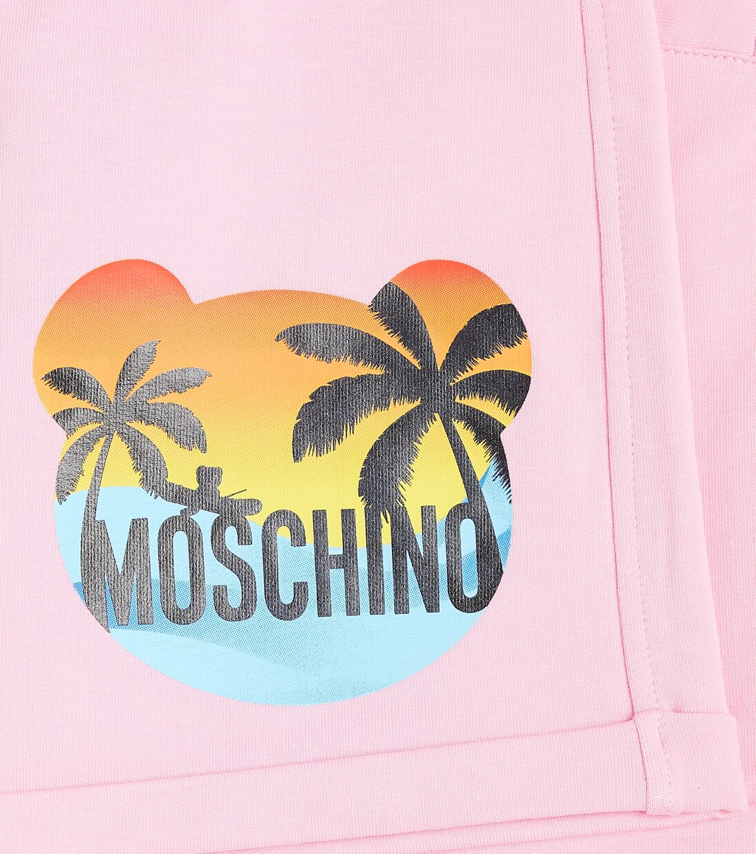 Bedruckte Shorts aus Jersey | Moschino Kids