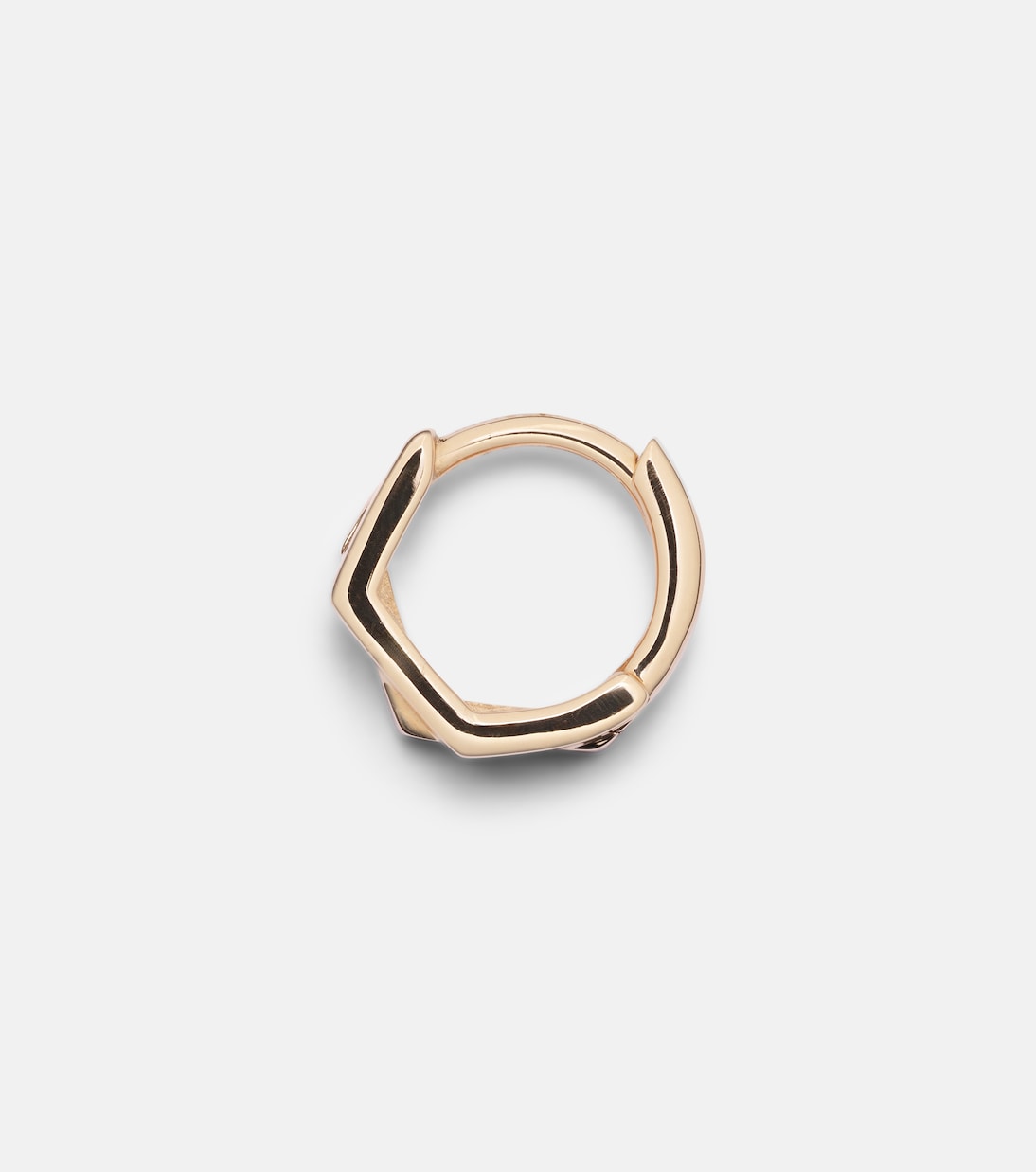 Orecchini a cerchio in oro rosa 18kt Antifer, stile giovane e moderno