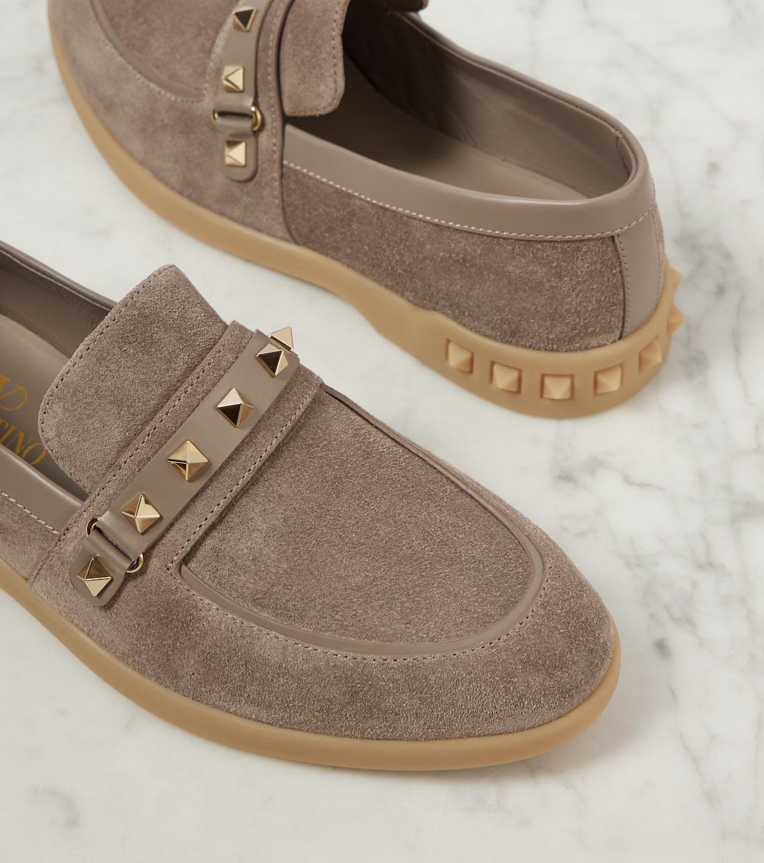 Mocassins Leisure Flows en daim | Valentino Garavani