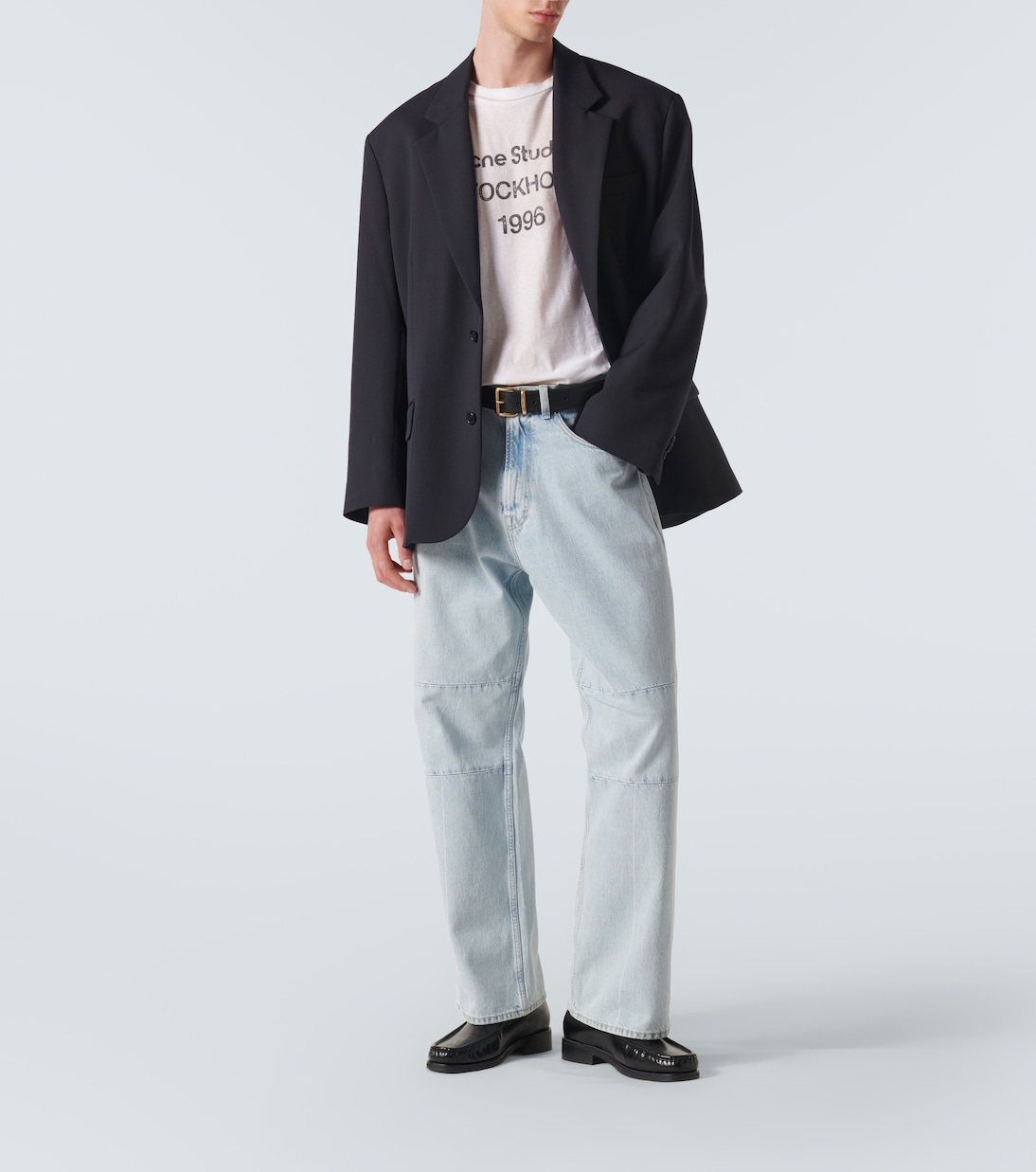 Top in jersey con stampa | Acne Studios