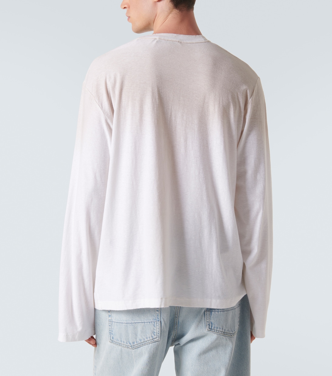 Top in jersey con stampa | Acne Studios