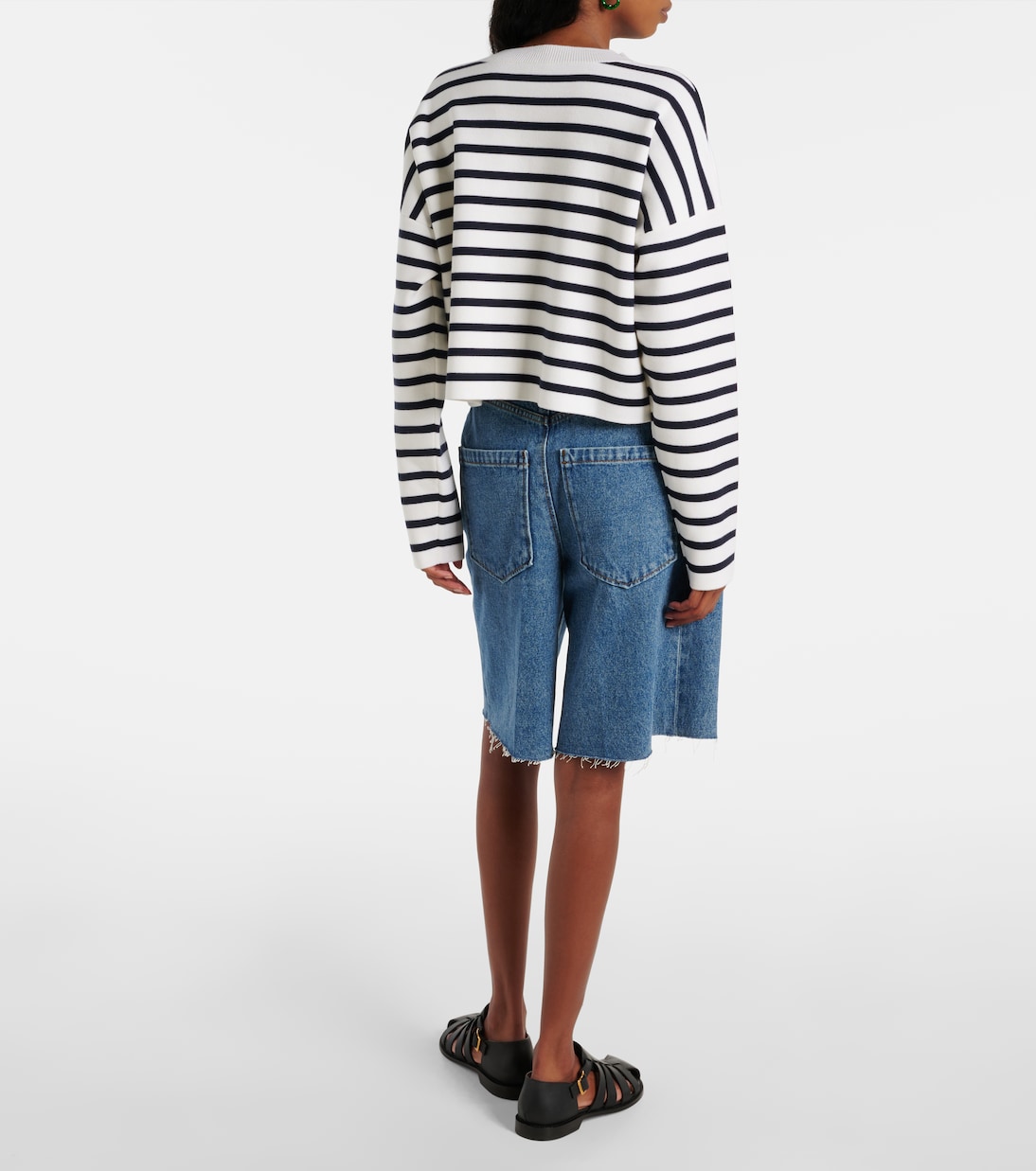 Sudadera de algodón a rayas | Loewe