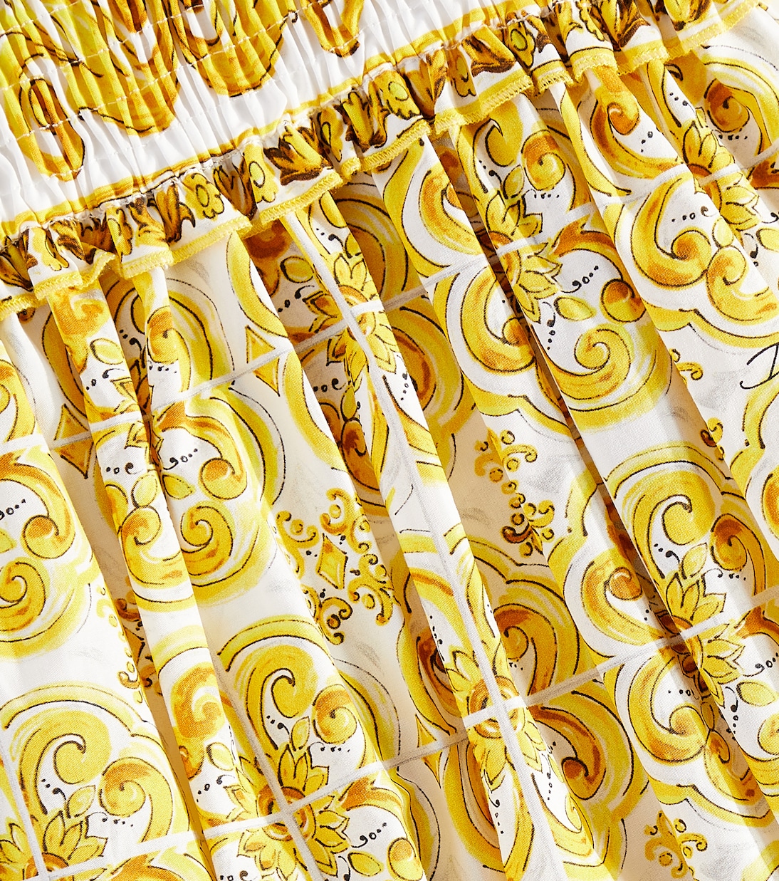 Baby Body Majolica aus Baumwolle | Dolce&Gabbana Kids