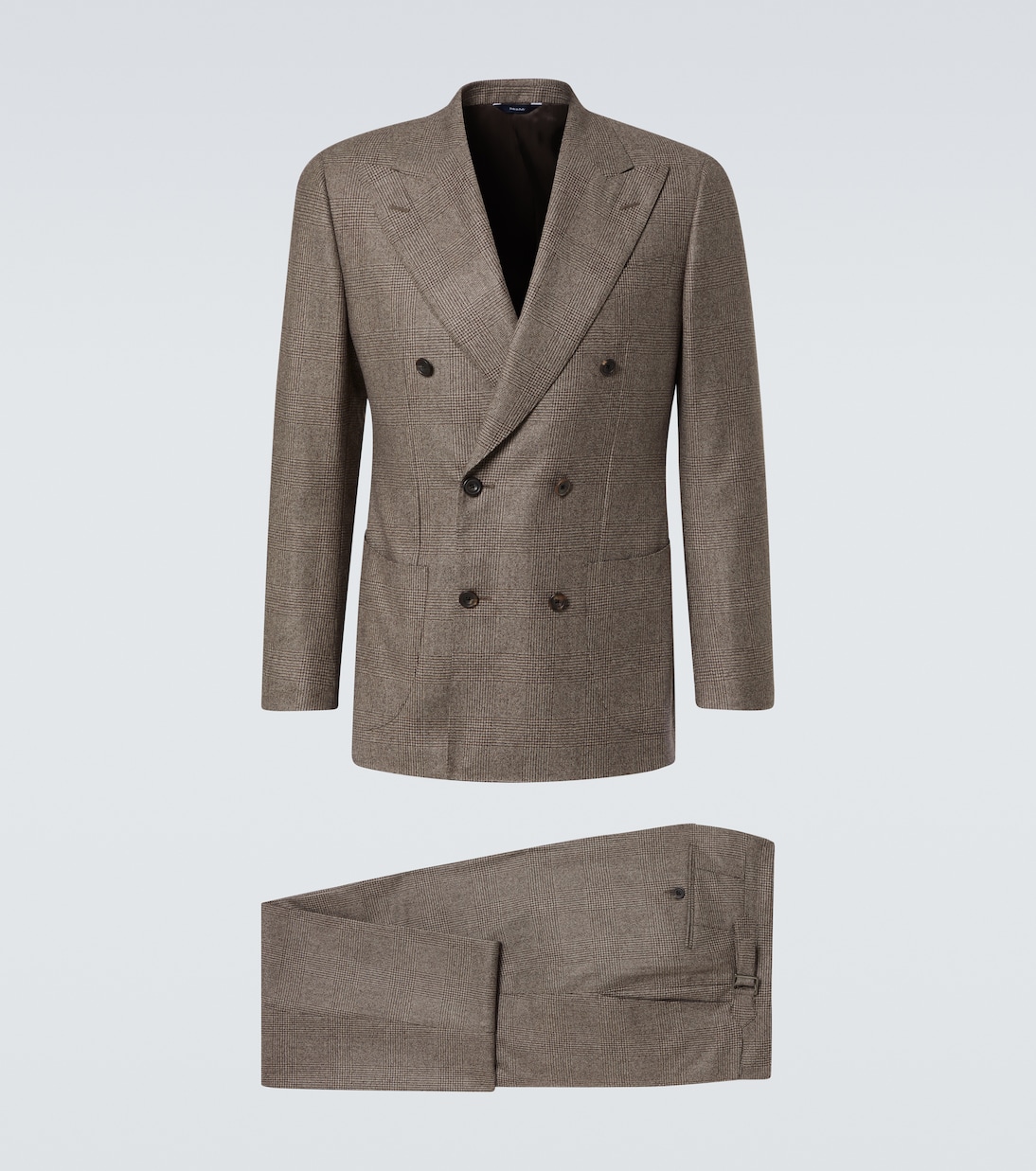 Prince of Wales check wool suit | Thom Sweeney