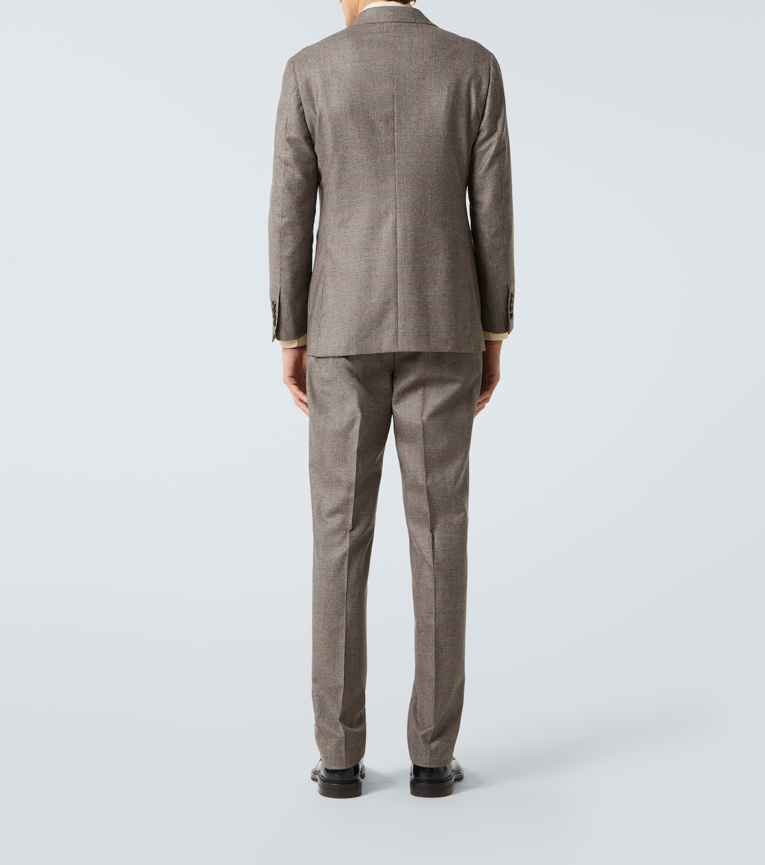 Prince of Wales check wool suit | Thom Sweeney