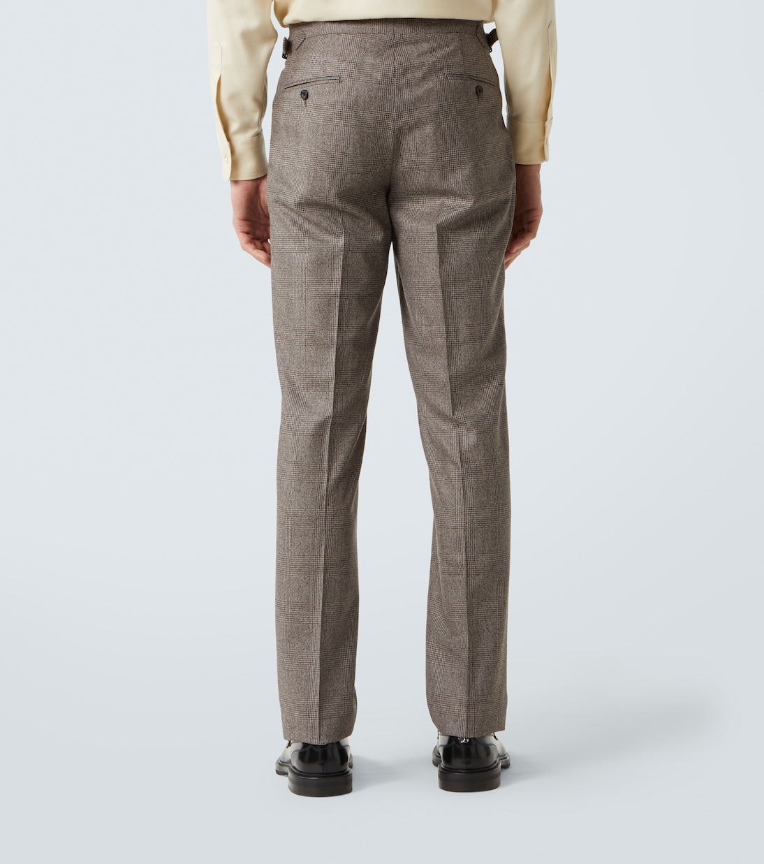 Prince of Wales check wool suit | Thom Sweeney