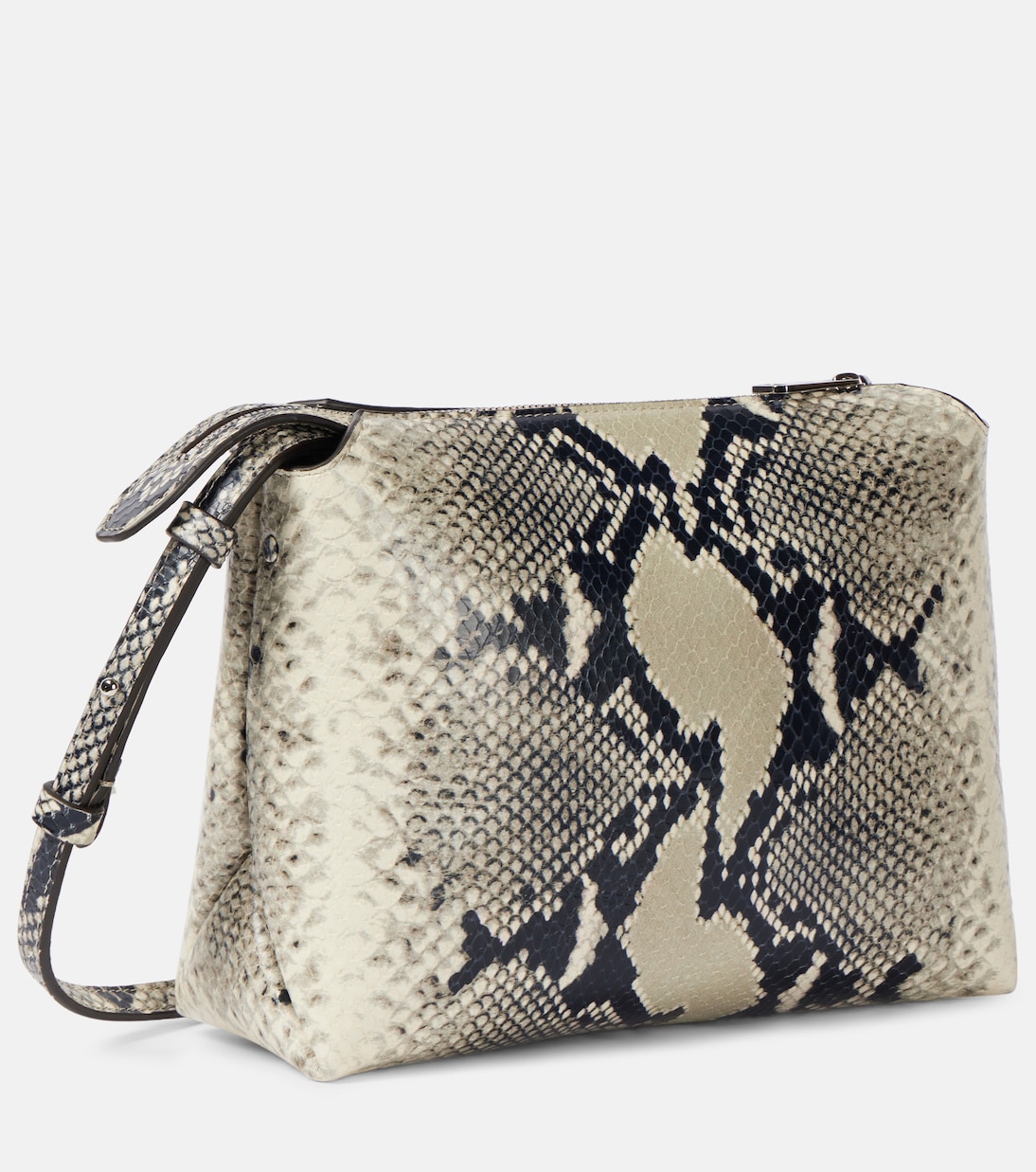 Borsa a tracolla Lina in pelle stampata | Khaite